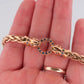 14k Gold Jaguar Bracelet Sapphire Panther Bracelet Leopard Bracelet Circle of Life Mouth Cat Weave Bracelet. Woven bracelet st(660)