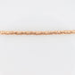 Heavy 14k Byzantine Bracelet. 14k Yellow Gold Wide Flattened Flat Byzantine Bracelet. 7.5in length 7mm wide. ITALY