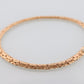 18k Byzantine Bracelet. 18k Yellow Gold Wide Flattened Flat Byzantine Bracelet. Kitsinian 4.0grams 4mm wide. Italy