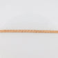 14K Greek KEY Chain Bracelet. 14k Yellow Gold Polished Greek Key chain bracelet. 14k Yellow gold Italy 6.1grams st(215)