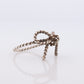 Tiffany & Co Ring. Tiffany Rope BOW Sterling Silver 925 Ring. st(82)