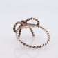 Tiffany & Co Ring. Tiffany Rope BOW Sterling Silver 925 Ring. st(82)