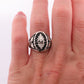Black Hills Gold Sterling Silver Band. Heavy Black Hills Gold 925 Sterling Silver ring. st26