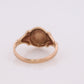 Vintage Signet Ring. 10k Yellow gold. Engraved letter M. Initial M Ring. Engravable Signet ring. MONOGRAMMED M st(62)