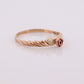 Black Hills Gold Ring. 10k Black Hills Gold wedding band. Vintage Black Hills gold. (62)