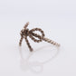 Tiffany & Co Ring. Tiffany Rope BOW Sterling Silver 925 Ring. st(82)