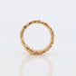 18k Byzantine Chain Ring. 18k Wide Byzantine Chain Band. Chain link Ring. Heavy Wide Turkey ring.