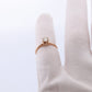 Otsby Barton Diamond Ring. 14k Yellow Gold HIGH Claw Design. OB from Art Deco 1920 Era. Round Diamond Claw ring. st(200)