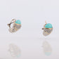 David Yurman 18k Sterling Silver CABLE Earrings. Authentic David Yurman Diamond and Chalcedony ACORN earrings st(403)