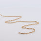 14k Mariner Link necklace. 14k yellow gold chain mariner. Italy Made. 3.7gram 18in length st(92)