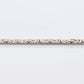 14k Byzantine Bracelet. 14k White Gold Wide Flattened Flat Byzantine Bracelet. 9.7grams 7mm wide. Israel