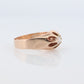 Belcher Set Diamond 10k Belcher ring. Belcher Victorian Prong Diamond Ring Buttercup diamond