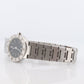 Vintage BVLGARI Watch. Bulgari BB 23 SS Stainless Steel Quartz Watch. Ladies Womens Luxury Watch. Black Dial.