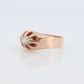 Belcher Set Diamond 10k Belcher ring. Belcher Victorian Prong Diamond Ring Buttercup diamond