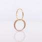 Vintage 18k Rolling Ring. Triple Ring. Interlocking ring. Tricolor Multicolor ITALIAN Wedding ring. 18k 750 Rolling Band 5.4grams