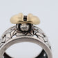Saint by Sarah Jane 18k and Sterling Silver Bee wide Band. Bumblebee ring