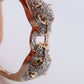 14k Panther Leopard Jaguar Cheetah Diamond ring. Encrusted with Diamond Double Pouncing Panther Circle band.