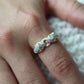 14k Panther Leopard Jaguar Cheetah Diamond ring. Encrusted with Diamond Double Pouncing Panther Circle band.