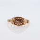 Antique Black Hills Gold ring. 10k Black Hill TAG Band. Black Hills Gold BAND Antique.