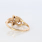 Black Hills Gold Ring with a Pearl. 10k Multi-Tone Black Hills Gold Pearl Ring. Pearl solitaire band.