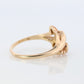 Black Hills Gold Ring with a Pearl. 10k Multi-Tone Black Hills Gold Pearl Ring. Pearl solitaire band.