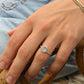 14k Moonstone Diamond Halo ring. Pear Rainbow Moonstone set with Diamonds. Diamond Halo Alternate Engagement ring.