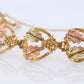 Black Hills Gold Bracelet. 10k Multi-Tone Black Hills Gold Bracelet. Heavy 10k 12k Grape Leaf Bracelet.