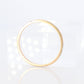Vintage 14k Yellow White Gold Minimalist Band Ring. Moose Tracks Minimalist engraving pattern ring. Thin ring.