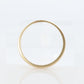 14k Band. 14k Yellow Gold thin half round band. Sz 7.75 2.5mm wide HILCO