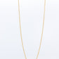 Vintage Tiffany and Co. Necklace. Elsa Peretti Diamond by the Yard Solitaire Necklace. 18k Yellow Gold