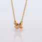 Vintage Tiffany and Co. Necklace. 18k Gold T&Co X Crossover Pendant and Necklace. Paloma Picasso