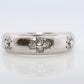 Mikimoto Ring. Vintage Platinum Mikimoto Diamond Bezel set ring. Mikimoto Diamond Cluster Bombe band. Mikimoto PT900. Wedding band