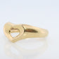 Vintage Tiffany and Co. Ring. Authentic Tiffany 18k Heart Band. Open Heart Elsa Peretti Ring.