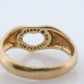 Vintage Tiffany and Co. Ring. Authentic Tiffany 18k Heart Band. Open Heart Elsa Peretti Ring.