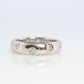 Vintage Tiffany and Co. Diamond Ring. Etoile Ring. Authentic Tiffany Platinum Diamond Eternity Band. T&CO Pt950 Bezel set diamond.