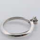 Vintage Tiffany and Co. Diamond Ring. Authentic Tiffany Platinum Diamond Solitaire Ring. T&CO Engagement ring