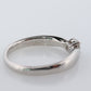Vintage Tiffany and Co. Diamond Ring. Authentic 0.19ct Tiffany HARMONY Platinum Diamond Solitaire Ring. T&CO Engagement ring