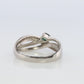 Genuine Alexandrite Ring. 900 Platinum setting round Natural ALEXANDRITE ring with diamond accents. X Cross Platinum Solitaire.