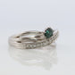 Genuine Alexandrite Ring. 900 Platinum setting round Natural ALEXANDRITE ring with diamond accents. X Cross Platinum Solitaire.