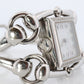 Vintage GUCCI 116.5 Quartz Watch Timepiece. Gucci MOP Face with Diamonds. Gucci Signoria Horsebit watch.