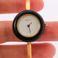 Genuine GUCCI 11/12.3 Watch. Vintage Ladies Gucci Change Bezel Watch.