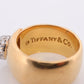 Vintage Tiffany and Co. Diamond Ring. Authentic Tiffany 18k Platinum Wide Diamond Dome Band. Picasso Diamond Cluster Ball . Extremely rare.