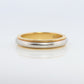 Vintage Tiffany and Co. Ring. Authentic Tiffany 18k and Platinum Band. T&CO Milgrain Wedding Band