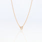 Vintage Tiffany and Co. Necklace. Elsa Peretti Diamond by the Yard Solitaire Necklace. 18k Yellow Gold