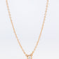Vintage Tiffany and Co. Necklace. Elsa Peretti Diamond by the Yard Solitaire Necklace. 18k Yellow Gold