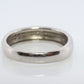 Mikimoto Ring. Vintage Platinum Mikimoto Diamond Bezel set ring. Mikimoto Diamond Cluster Bombe band. Mikimoto PT900. Wedding band