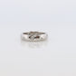 Vintage Tiffany and Co. Diamond Ring. Etoile Ring. Authentic Tiffany Platinum Diamond Eternity Band. T&CO Pt950 Bezel set diamond.
