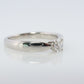 Vintage Tiffany and Co. Diamond Ring. Authentic 0.19ct Tiffany HARMONY Platinum Diamond Solitaire Ring. T&CO Engagement ring