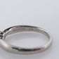 Vintage Tiffany and Co. Diamond Ring. Authentic 0.19ct Tiffany HARMONY Platinum Diamond Solitaire Ring. T&CO Engagement ring