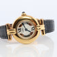 Genuine Cartier Watch. Must de Cartier Colisee Round Argent Vermeil Sterling Silver. Must de Cartier Trinity Face.